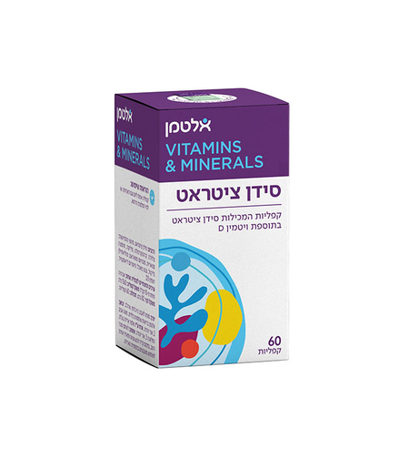 סידן ציטראט+ויטמין 400-D ּ(60)כשר
