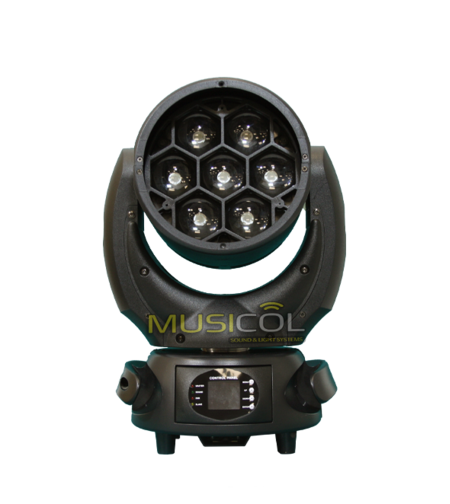 פנס לד זום ZOOM740 7X40W