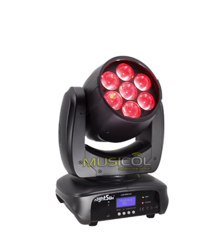 פנס לד שטיפה WASH710 7X10W 