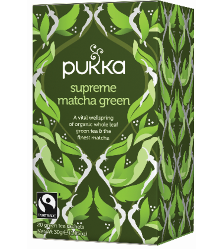 תה ירוק מאצ'ה Pukka