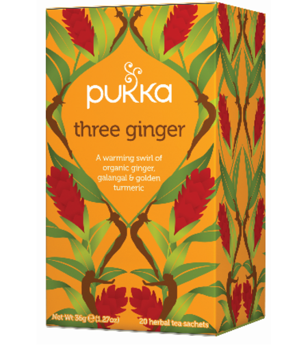  חליטת 3 ג'ינג'ר Pukka