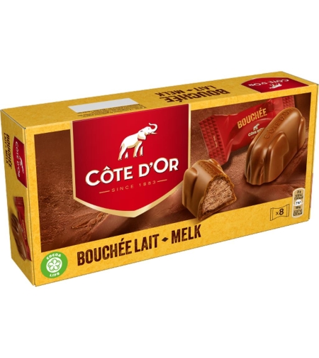 COTE D'OR - שוקולד חלב ממולא קרם פרלין עם אגוזים ושקדים