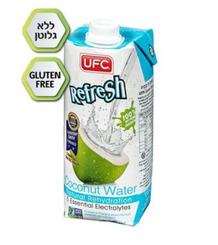    משקה מי קוקוס ללא גלוטן 500 מ
