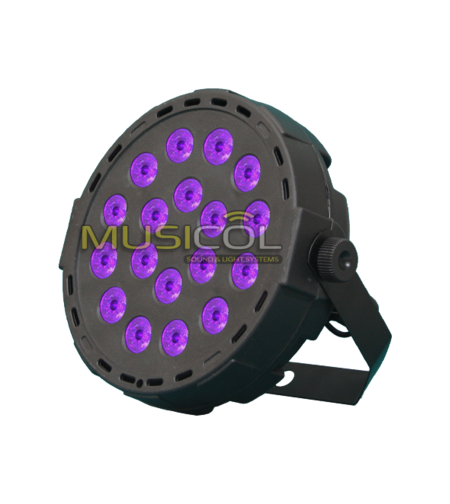 פנס אולטרה סגול 18 לדים 100W