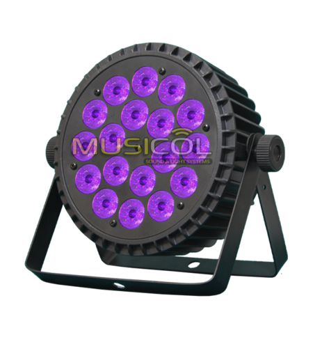 פנס אולטרה סגול 18 לדים 250W