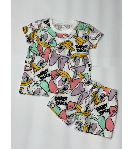 פיג'מה דלתא שורט\חולצה דלתא בנות (2-12)