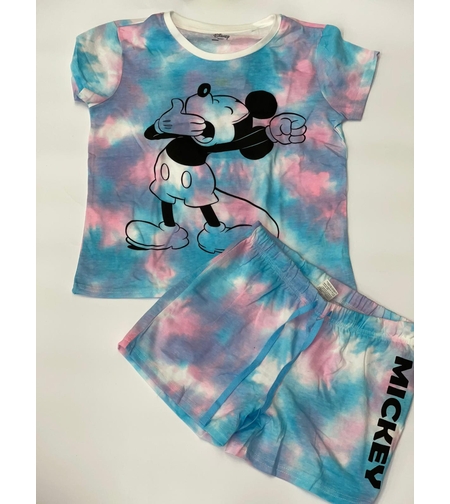 פיג'מה דלתא שורט\חולצה בנות (14-18)