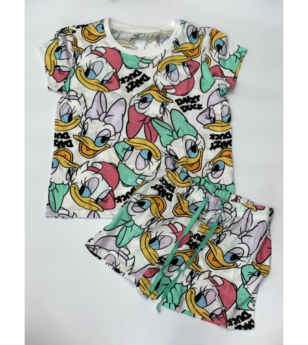 פיג'מה דלתא שורט\חולצה בנות (14-18)