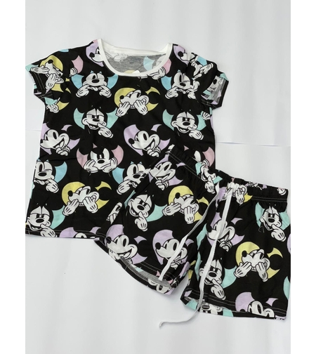 פיג'מה דלתא שורט\חולצה בנות (14-18)