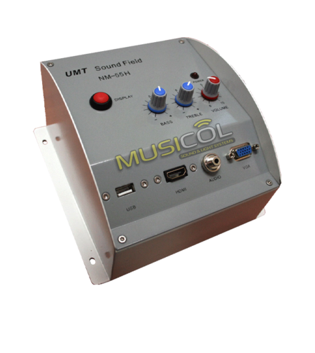 מגבר משולב IR להפעלת מקרנים NM-55H