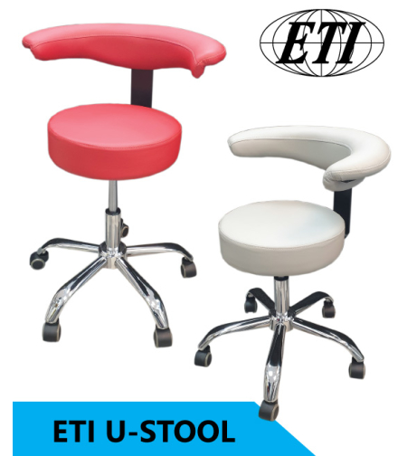 כסא רופא / סייעת ETI - דגם U-STOOL
