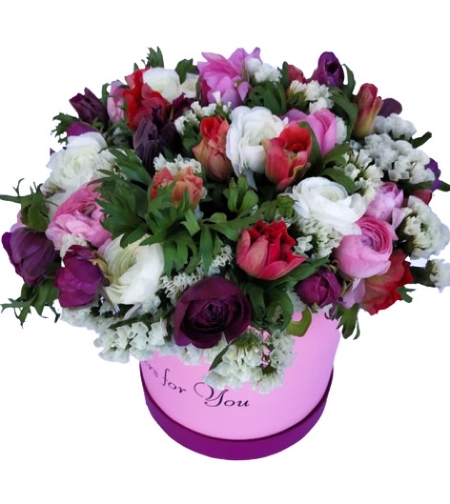 סידור פרחים חורפי