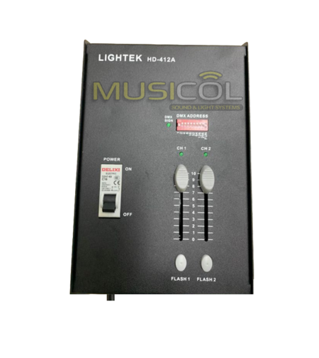 דימר 2 ערוצים חד פזי