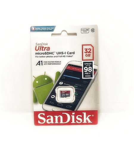 כרטיס זיכרון למצלמת דרך 32 GB