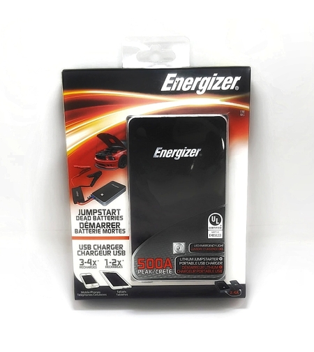 בוסטר התנעה A500 מחברת Energizer.  