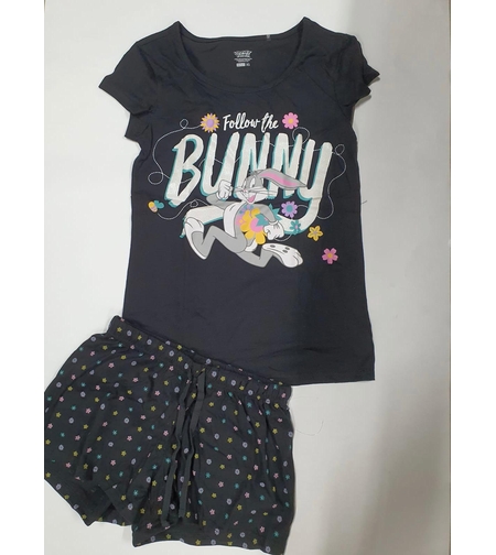 פיג'מה דלתא שורט\חולצה נשים 