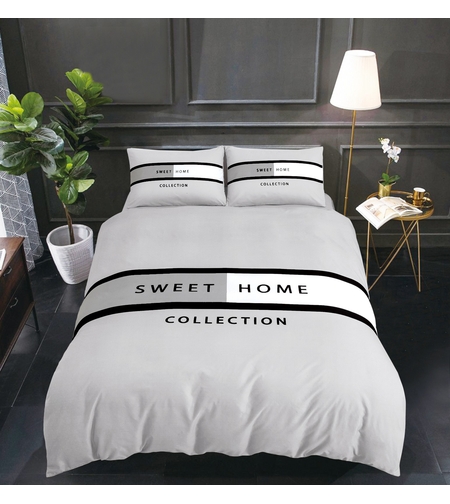 מצעי טיפאני  אפור   180/200 