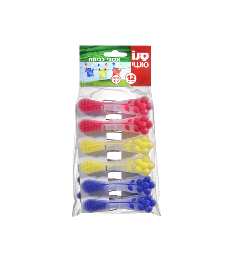 סנו 12 יח' אטבי כביסה