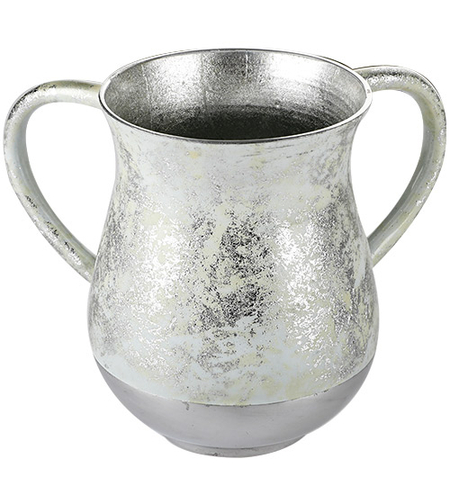 נטלה מהודרת קלה מאלומיניום בגוון לבן וכסף 13ס