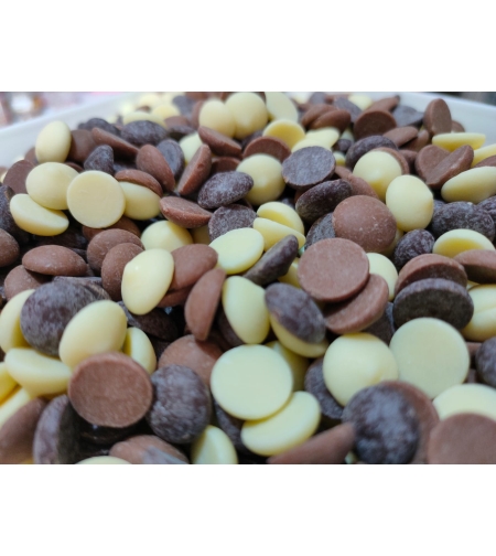 מיקס שוקולדים של CALLEBAUT - חצי קילו