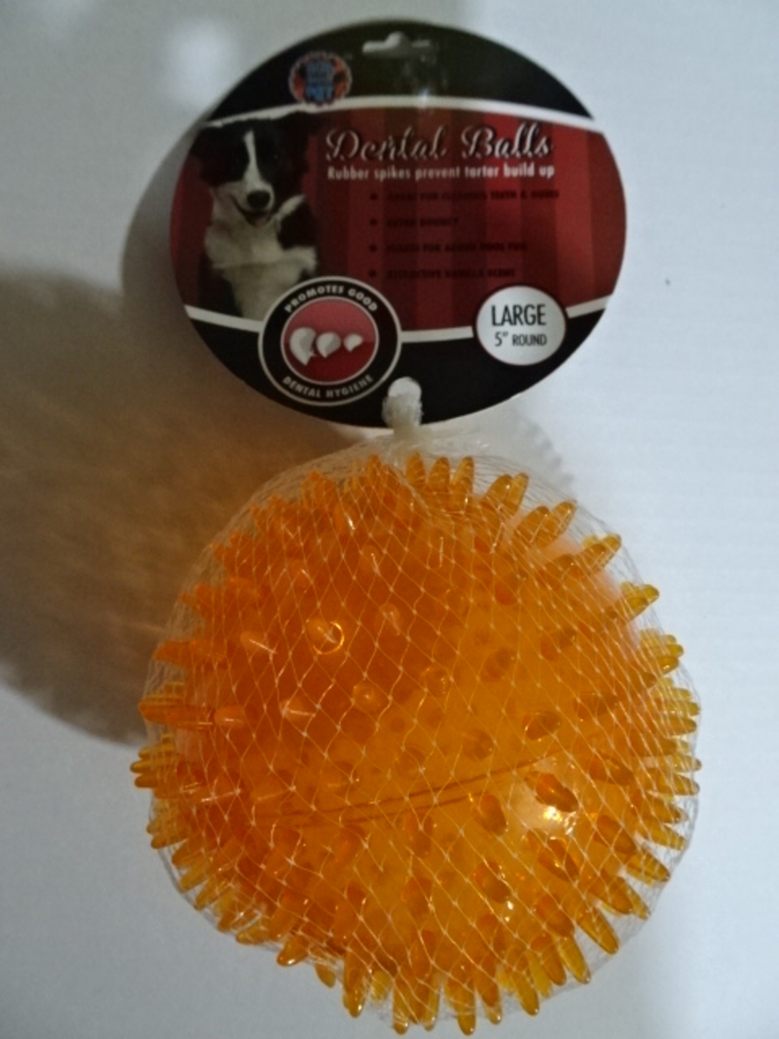 צעצוע לכלב - נשכן דנטלי כדור גדול