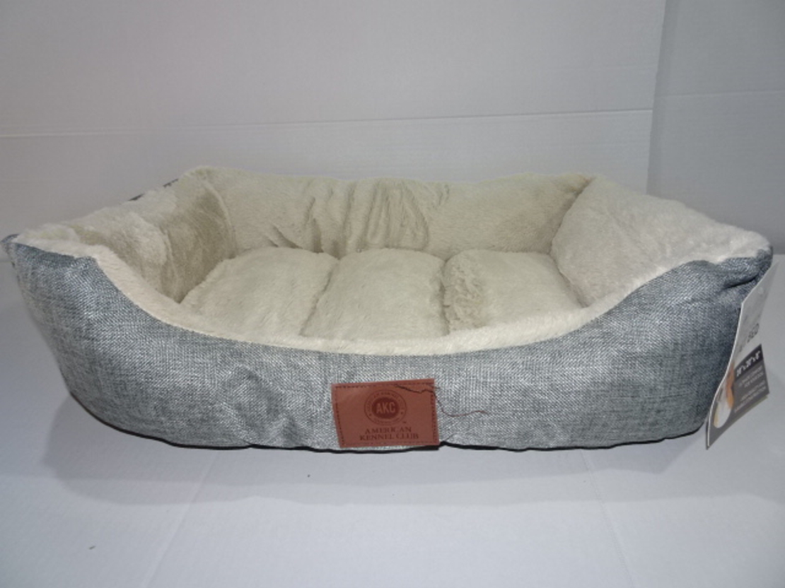 מיטה לכלב בינוני פרוותית וכירבולית AKC