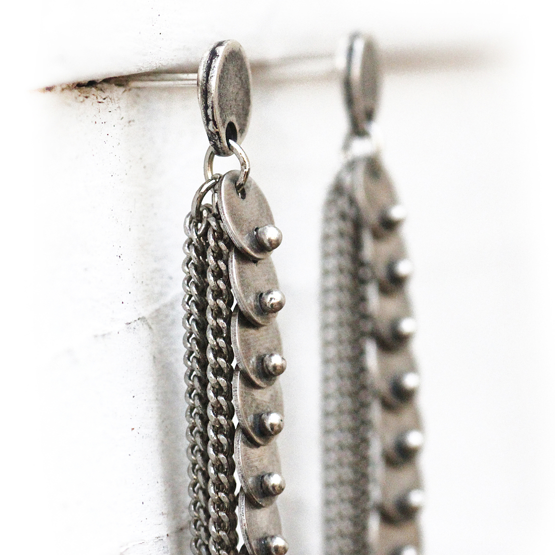 עגילי מטבעות כסף