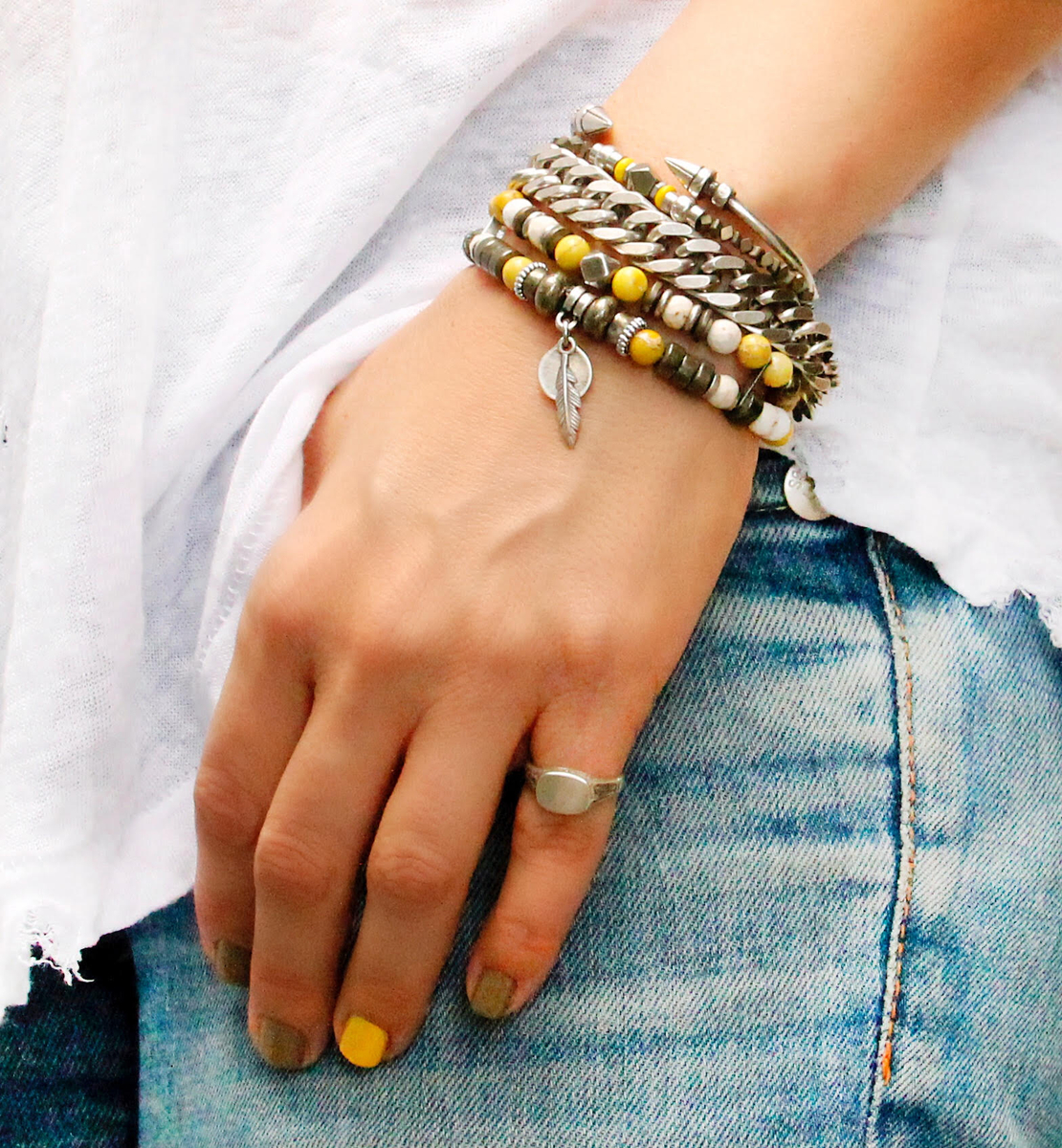 קומבינציית צמידים - California