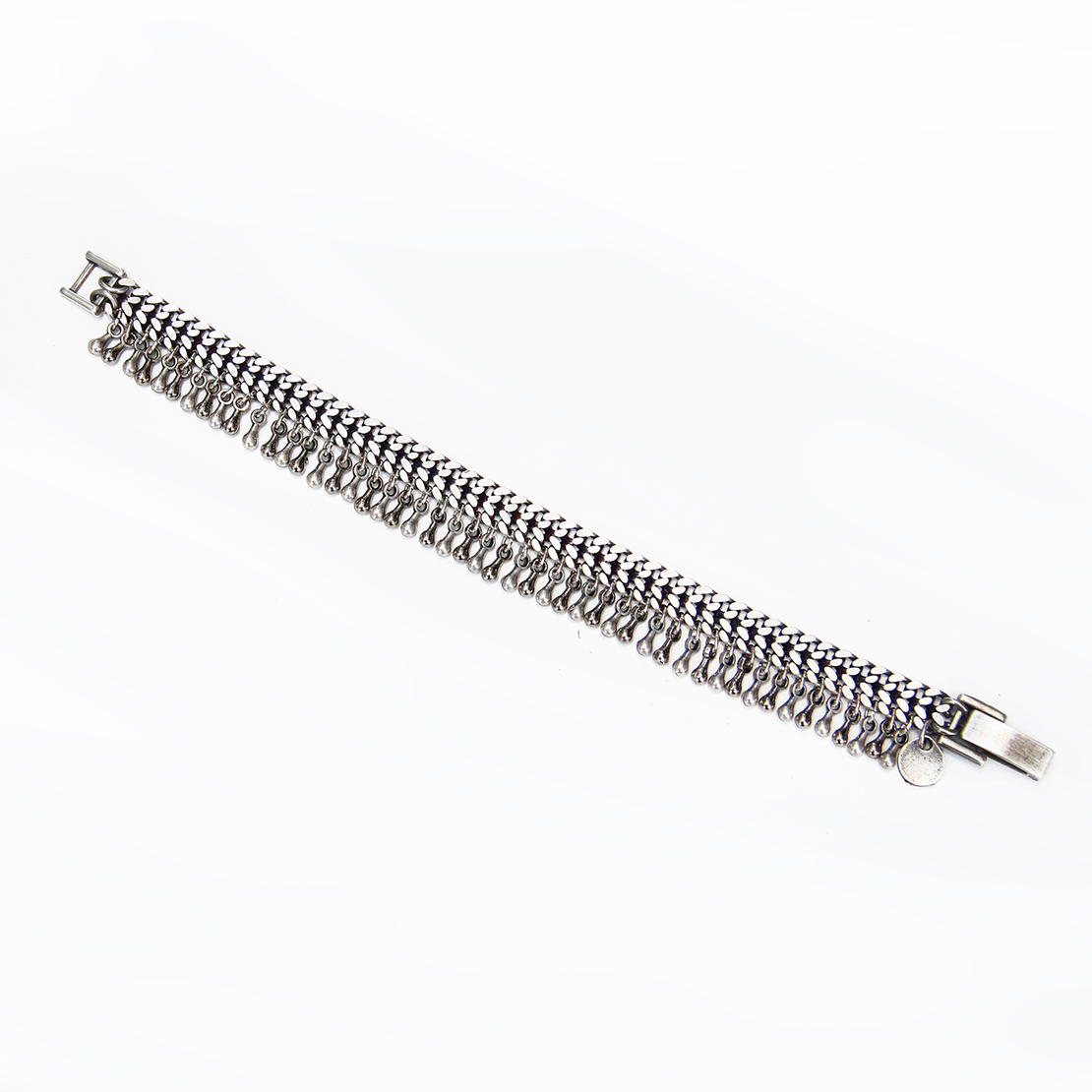 צמיד טיפות - כסף