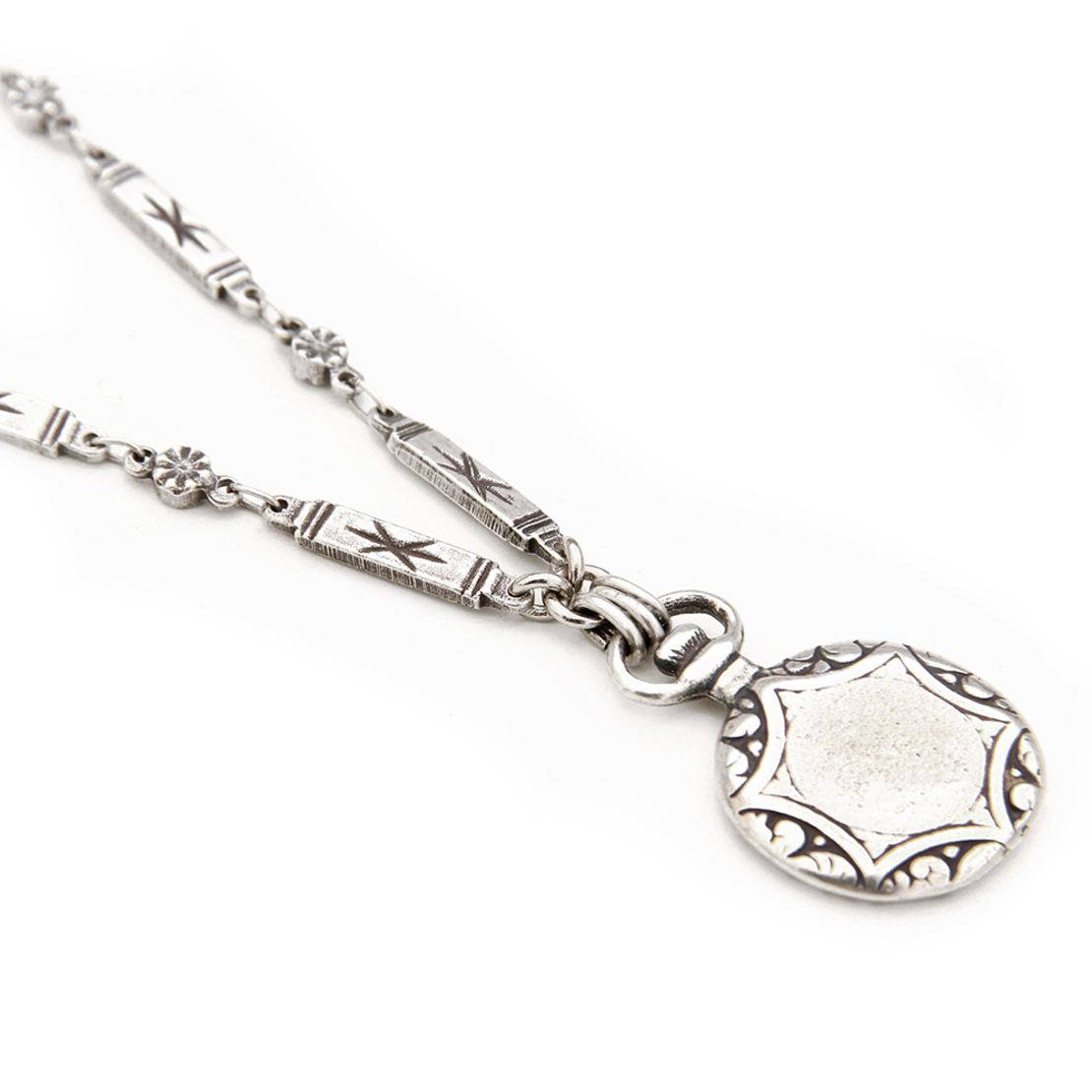 שרשרת פלורנס - כסף מושחר