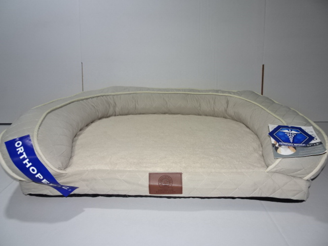 ספה לכלב אורטופדית מפוארת 65*85 AKC