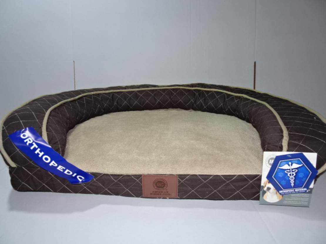 ספה לכלב אורטופדית מפוארת 65*85 AKC