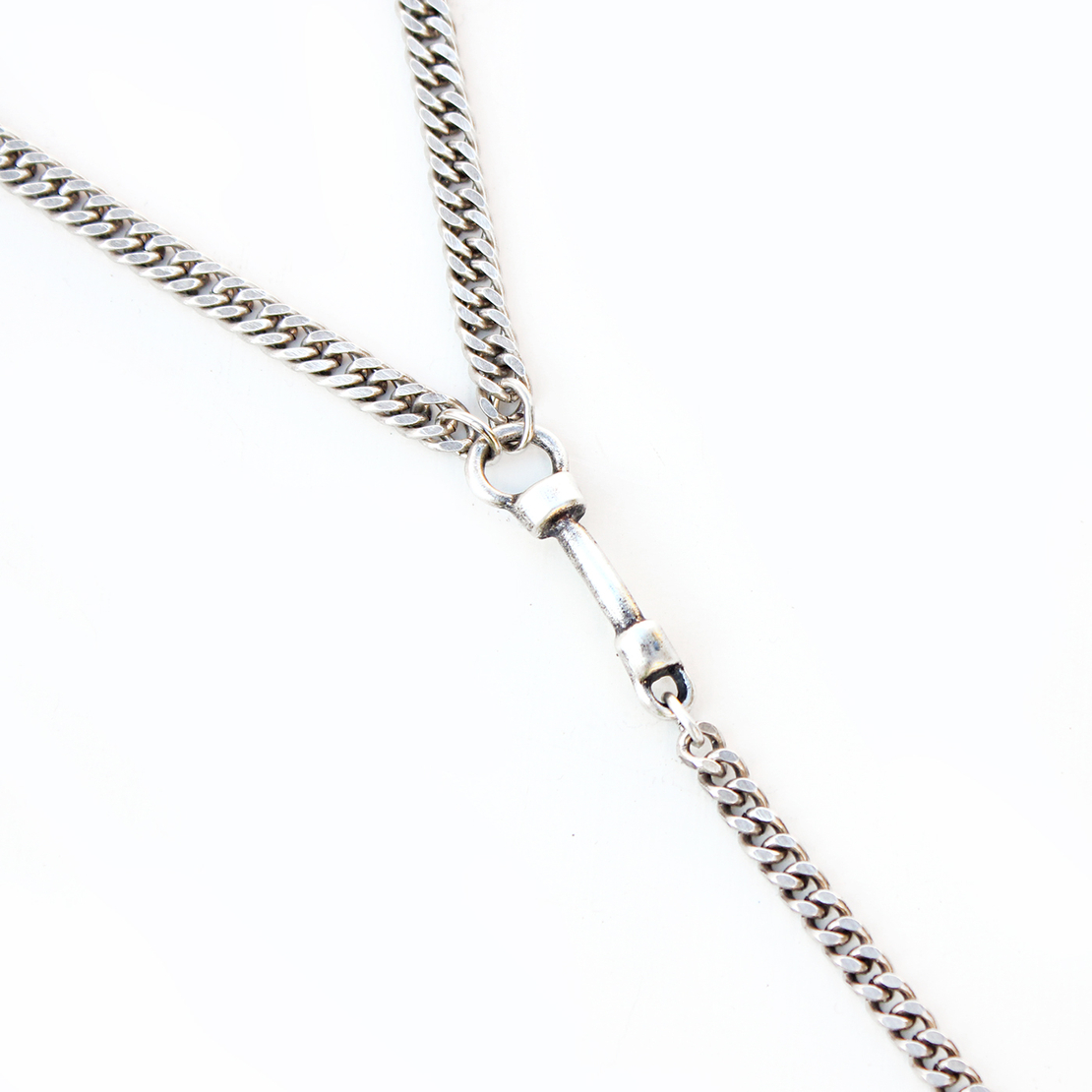 שרשרת Y - כסף מושחר