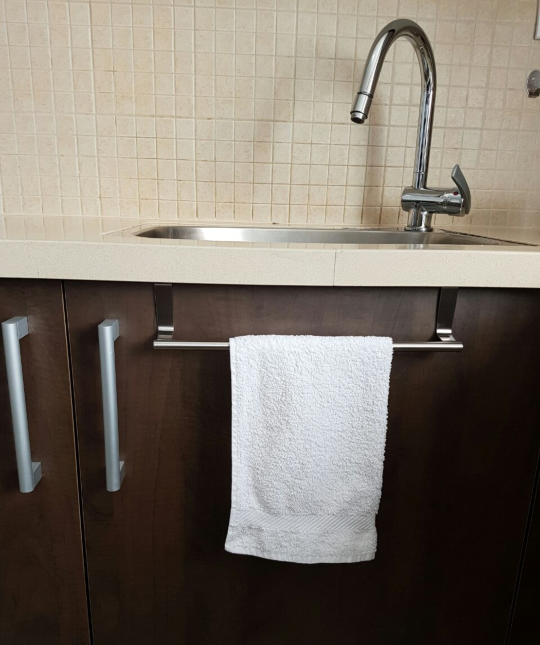 מוט נירוסטה למגבת 35ס