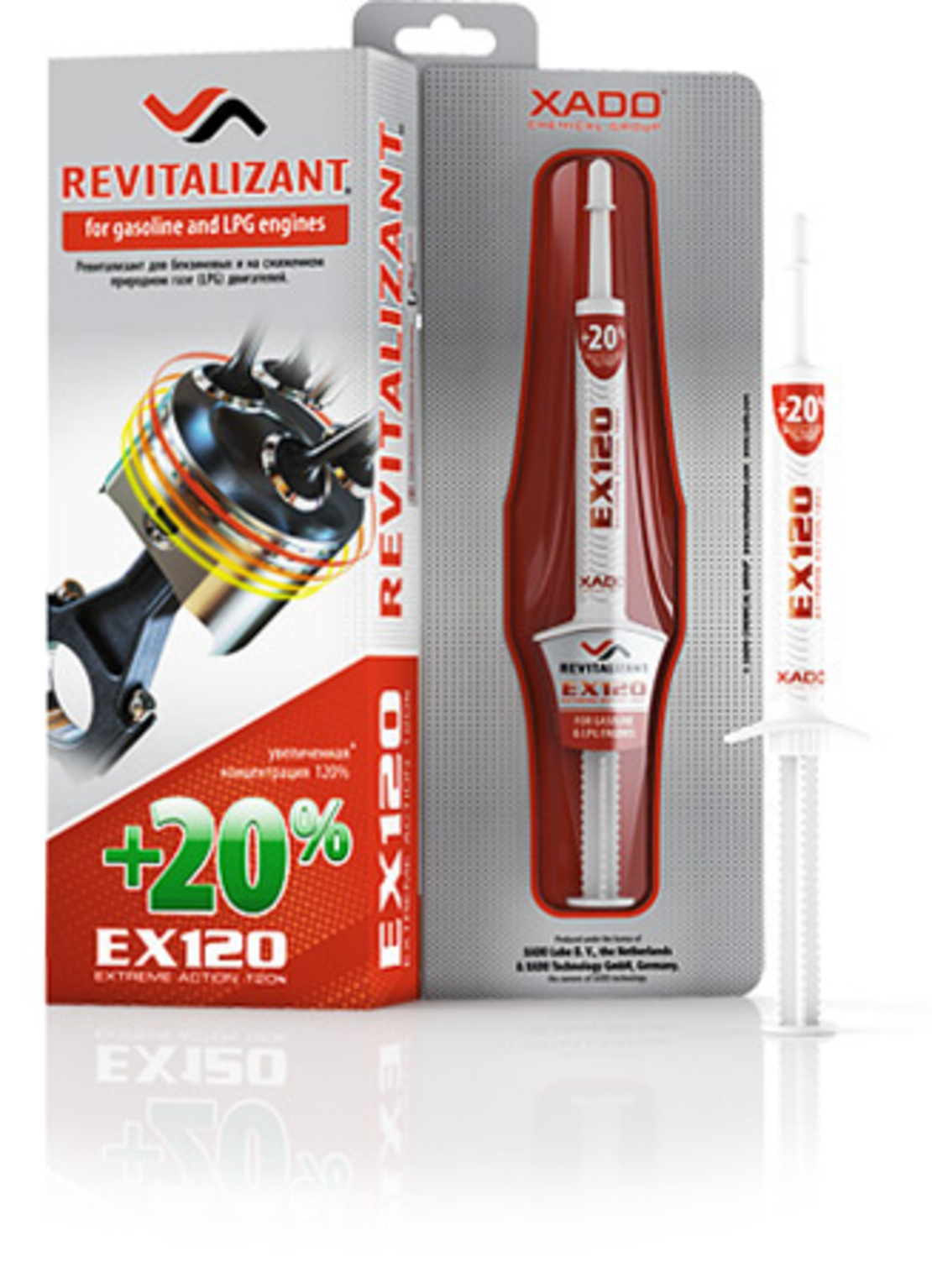 תוסף ג'ל קראמי למנועי בנזין