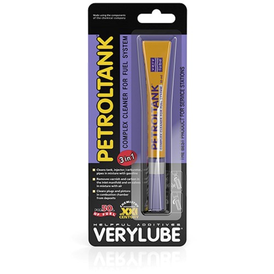 פטרולטנק - לניקוי מערכת הדלק למנועי בנזין