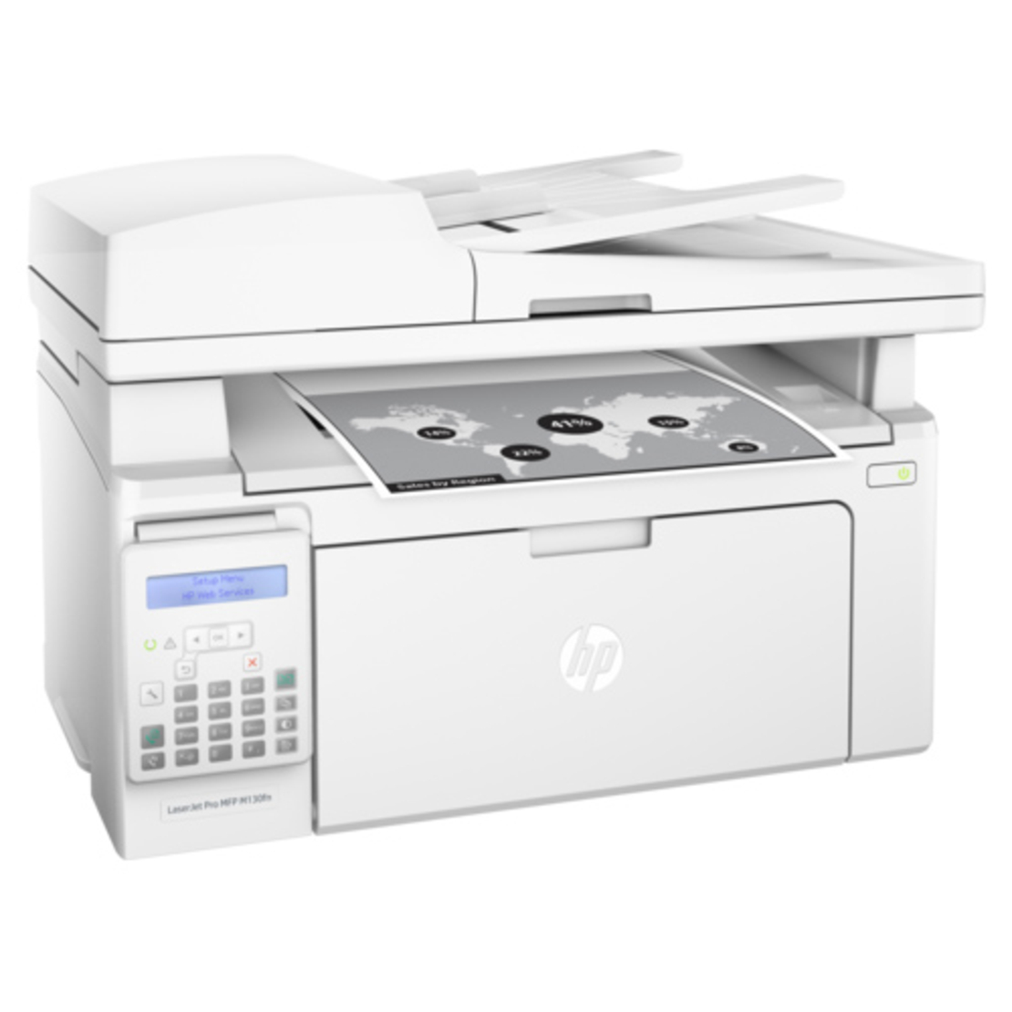 מדפסת משולבת HP LaserJet Pro MFP M130fn