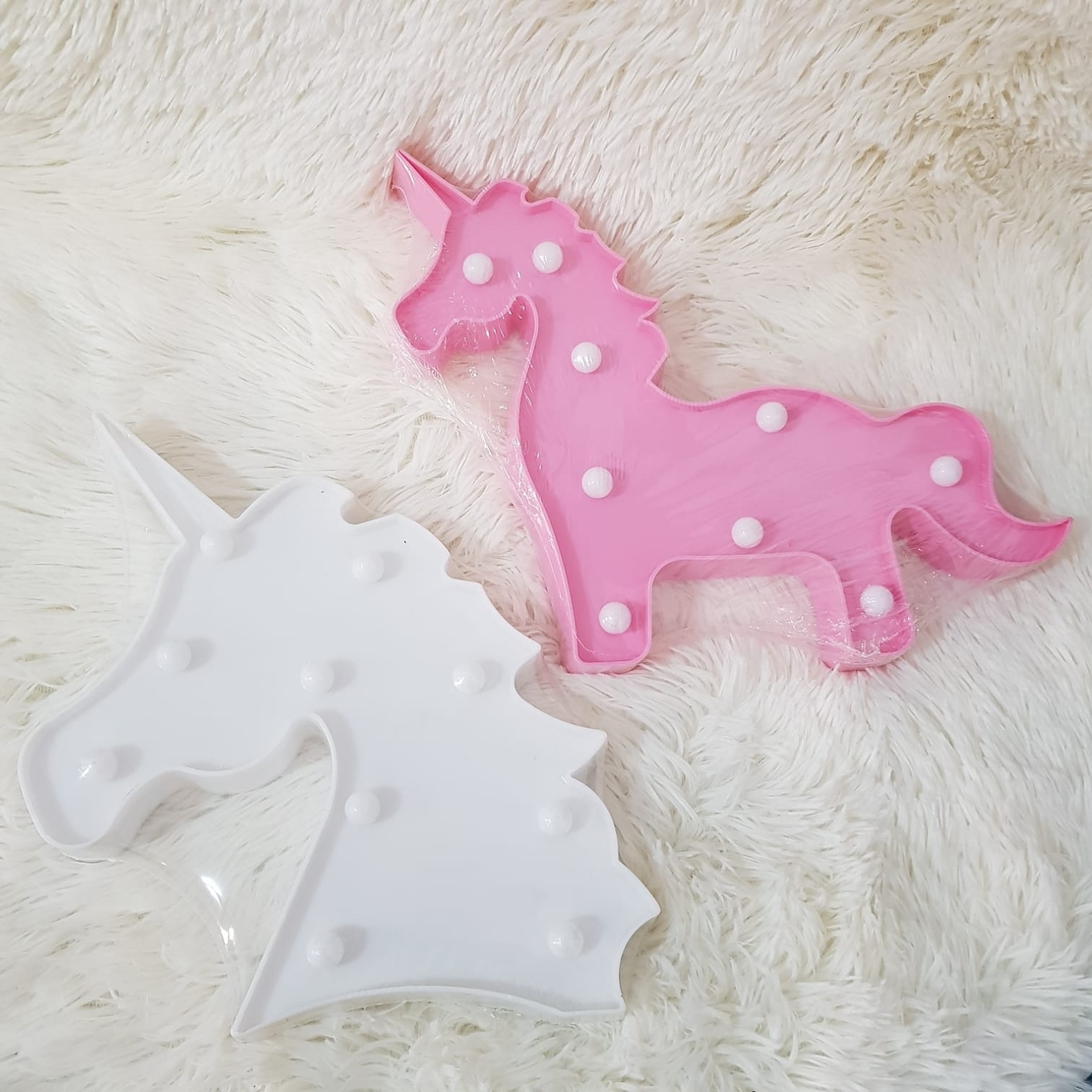 מנורת לילה - חד קרן ורוד