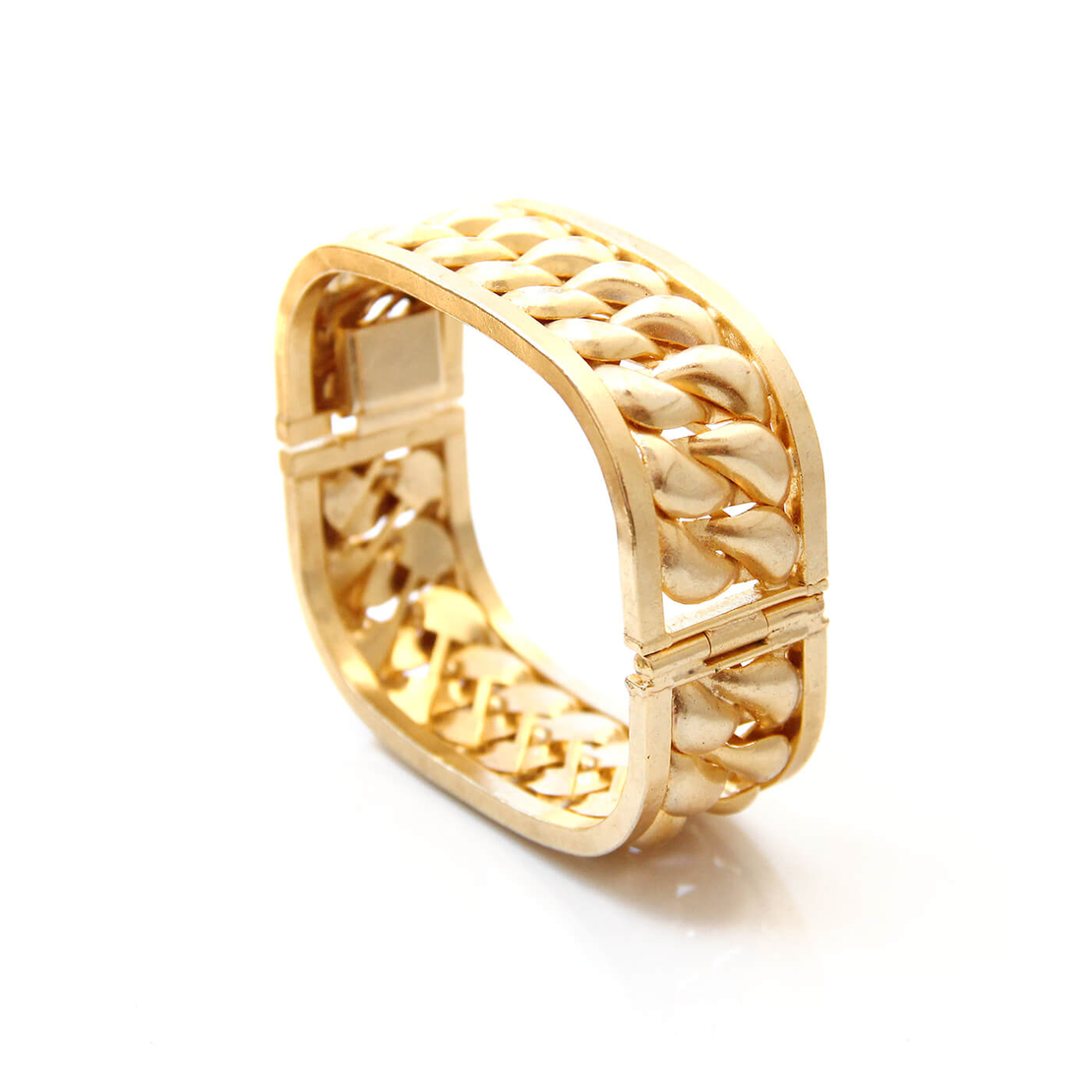 צמיד גורמט קשיח - מוזהב