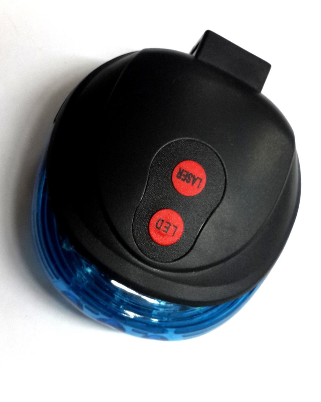 פנס נצנץ אחורי עם לייזר