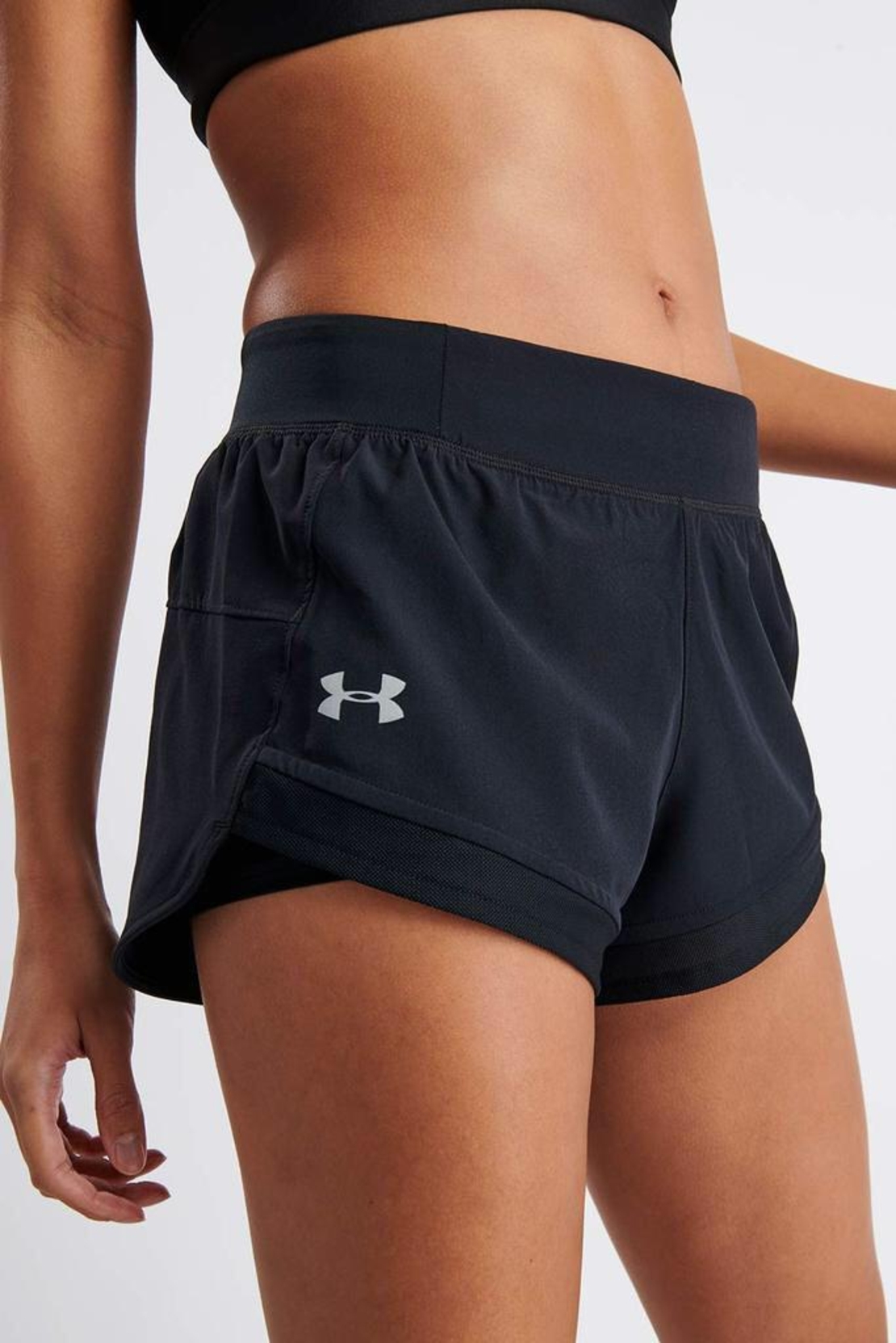 שורט לנשים  Under Armour Qualifier Speedpocket 2-in-1 Shorts