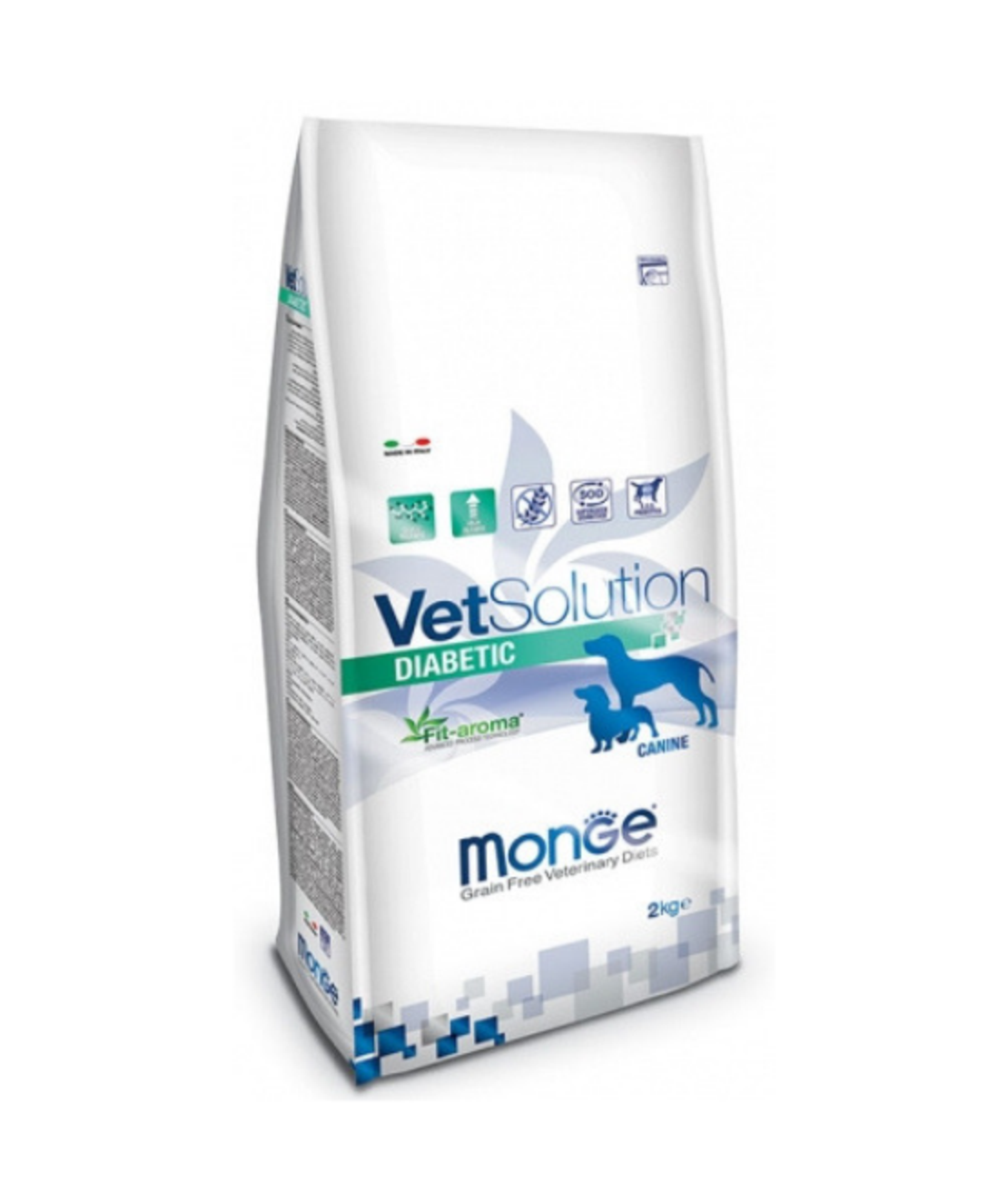 MONGE VetSolution מונג' וט סולושן דיאבטיק מזון רפואי לכלבים סכרתיים 12 ק