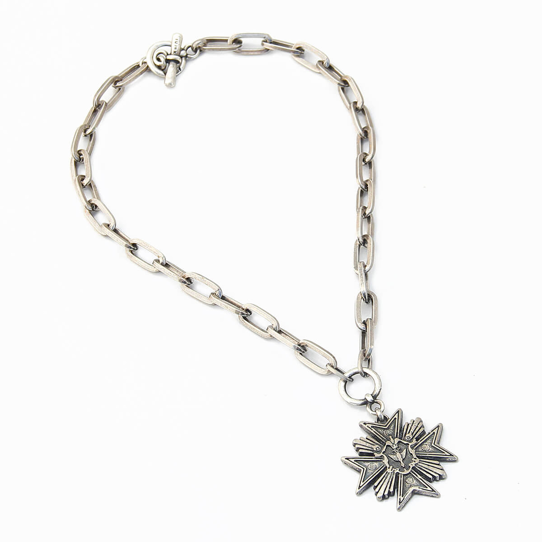 שרשרת הארלם מדליון כסופה