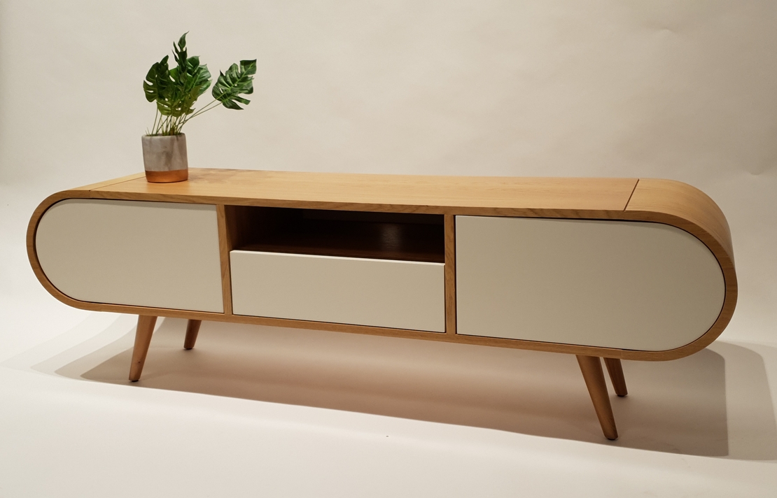 מזנון טלווזיה דגם אובלי