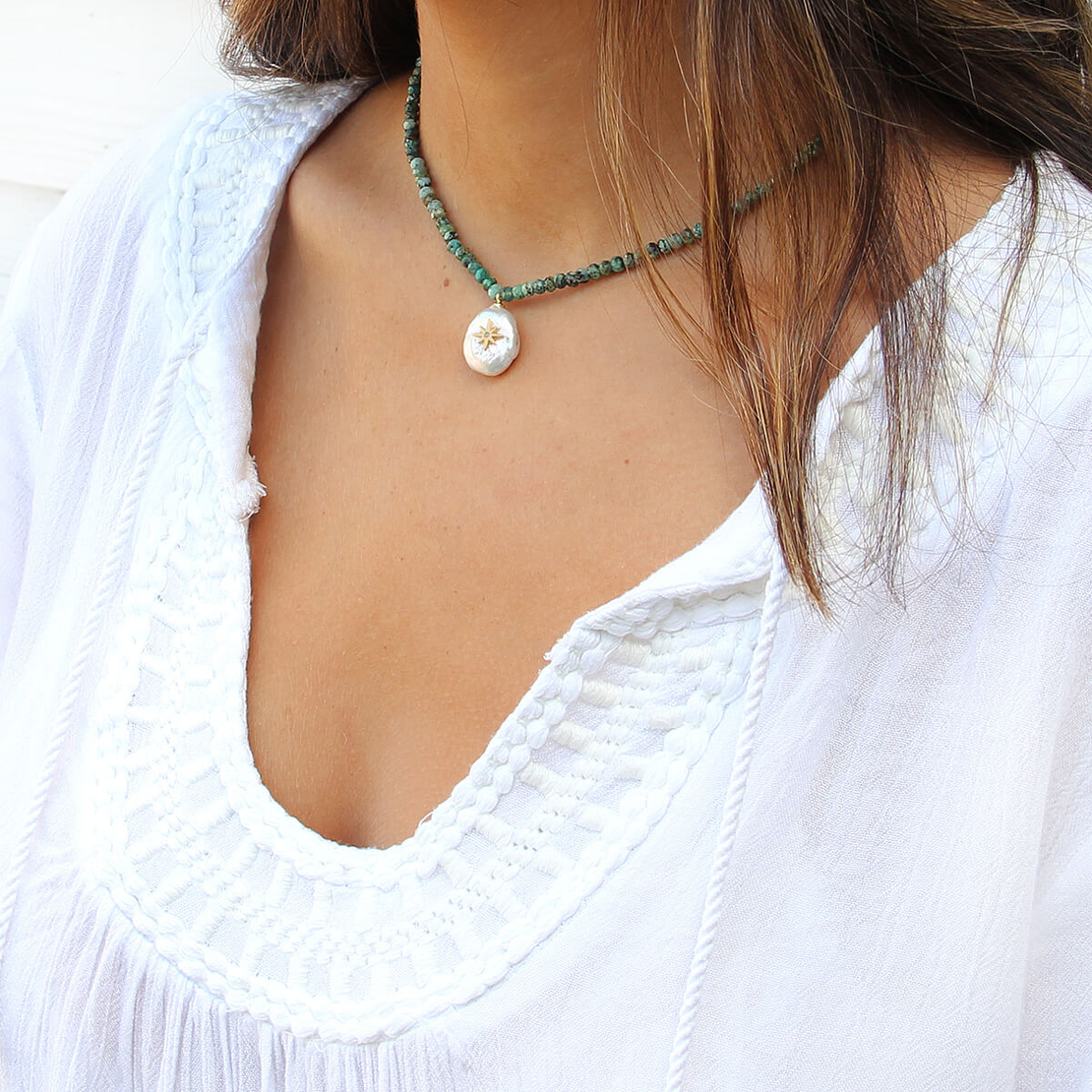 צ'וקר איירה - טורקיז וזהב