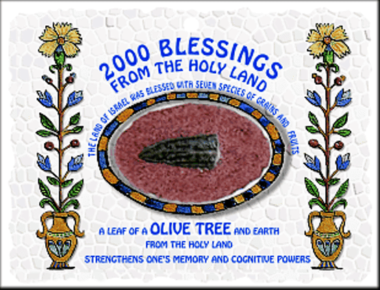 Olive - Zayit  Strengthens one's memory and cognitive powers