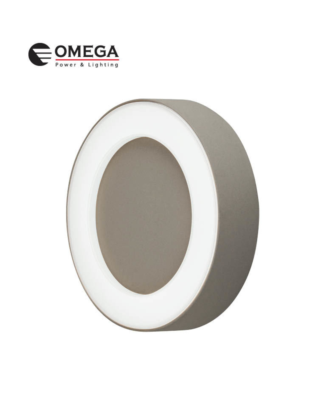 צמוד קיר/חומה SHINE עגול 12W