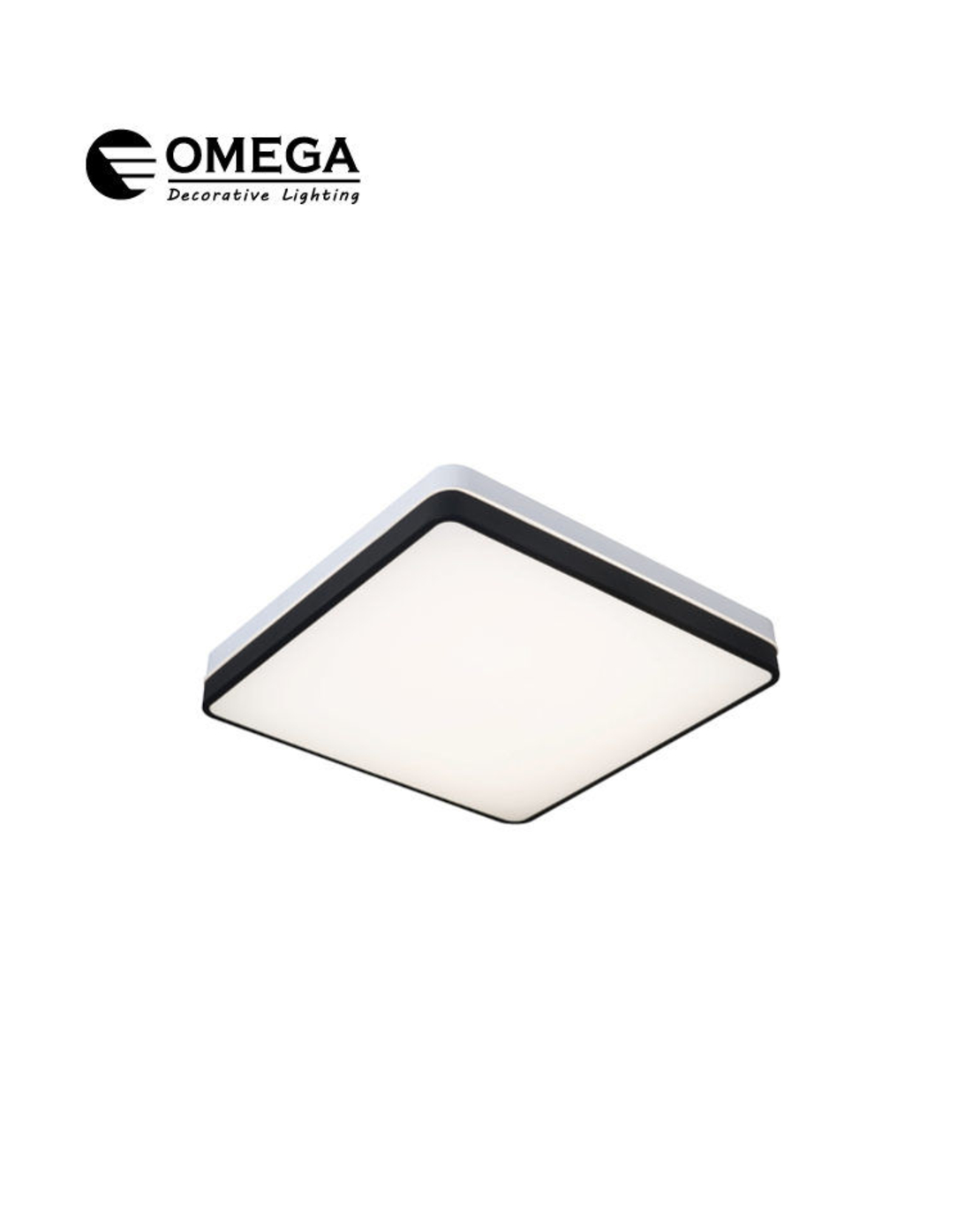 צמוד תקרה אלמנט מרובע 80W 