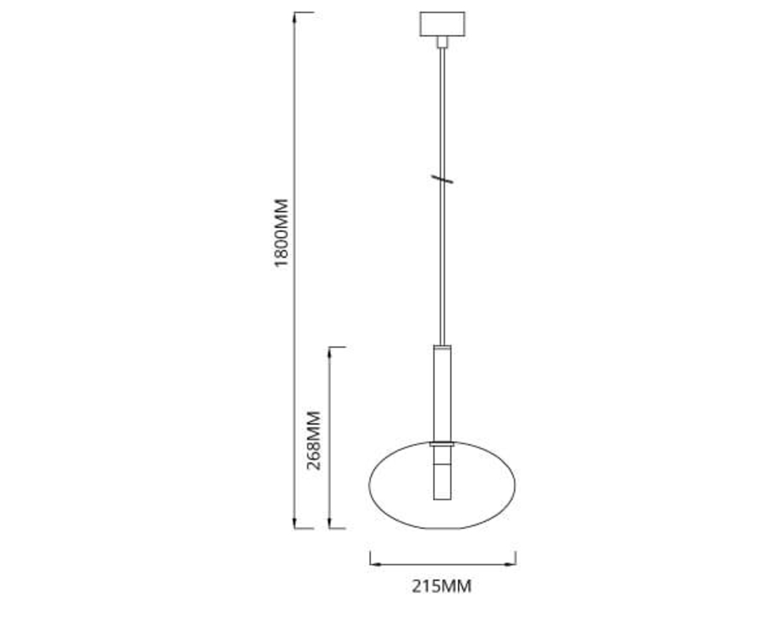 גוף תאורה תלוי סולאס 2