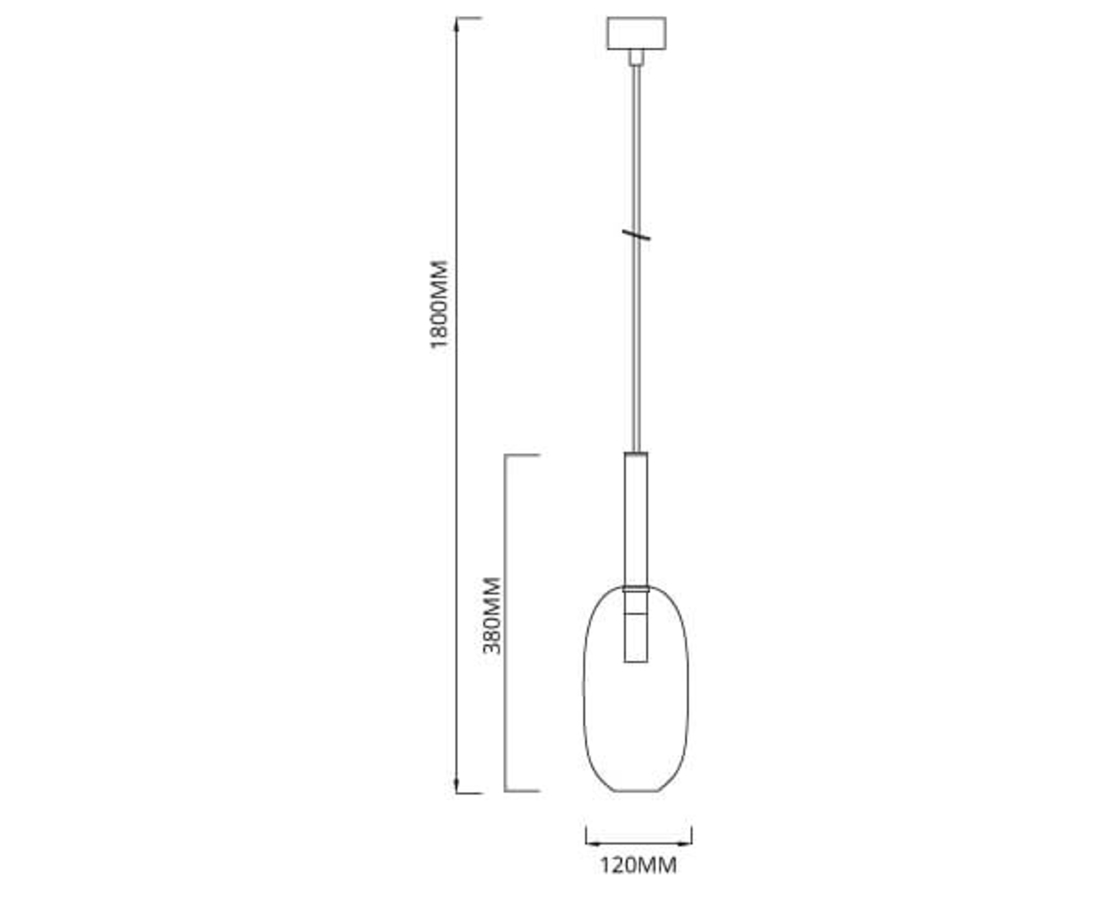 גוף תאורה תלוי סולאס 4